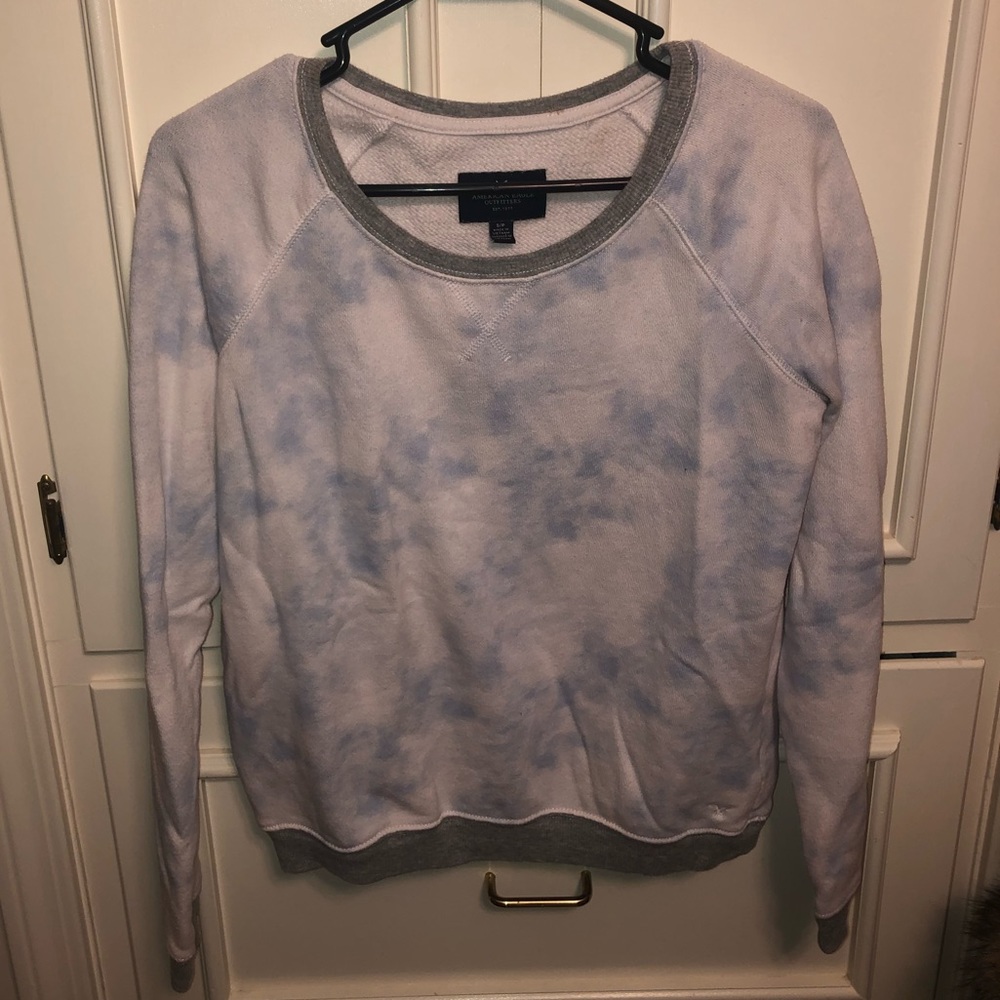cloud patterned sweatshirt